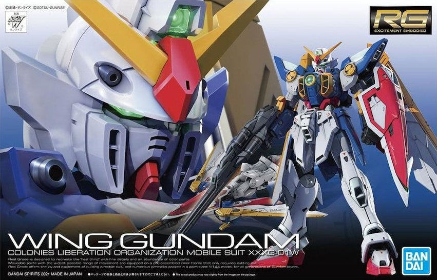 Bandai RG 1/144 : XXXG-01W Wing Gundam