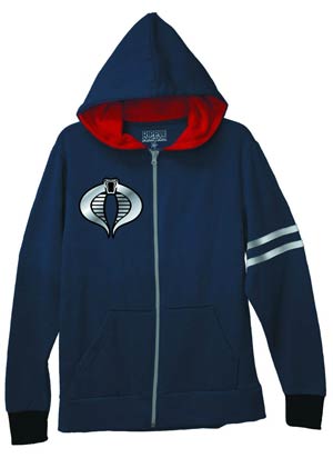 GI Joe Xamot Cobra Logo Zip Hoodie
