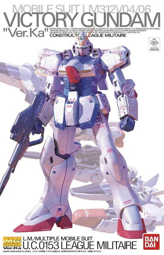 Bandai MG 1/100: LM312V04/06 Victory Gundam Ver.Ka