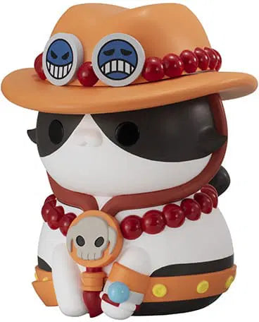 ONE PIECE - MEGA CAT PROJECT NYANTO! THE BIG NYAN PIECE SERIES - PORTGAS D. ACE **PRE-ORDER**