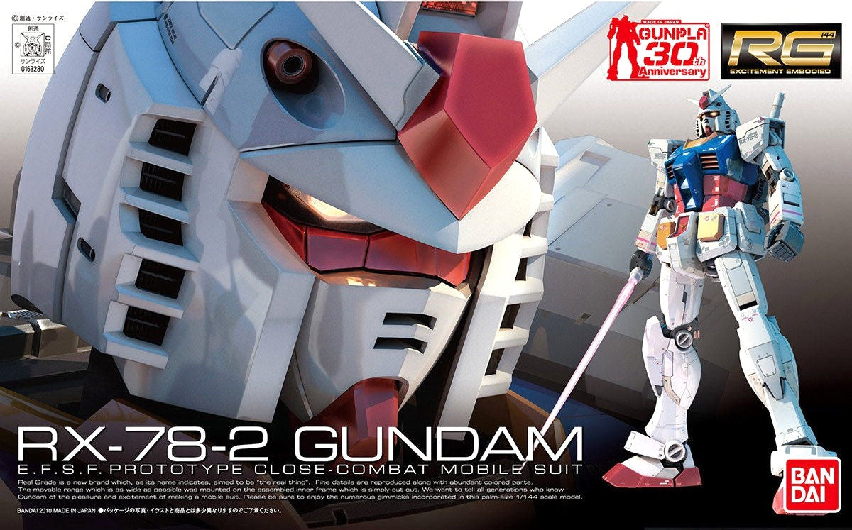 RG GUNDAM - 1/144 - RX-78-2 GUNDAM