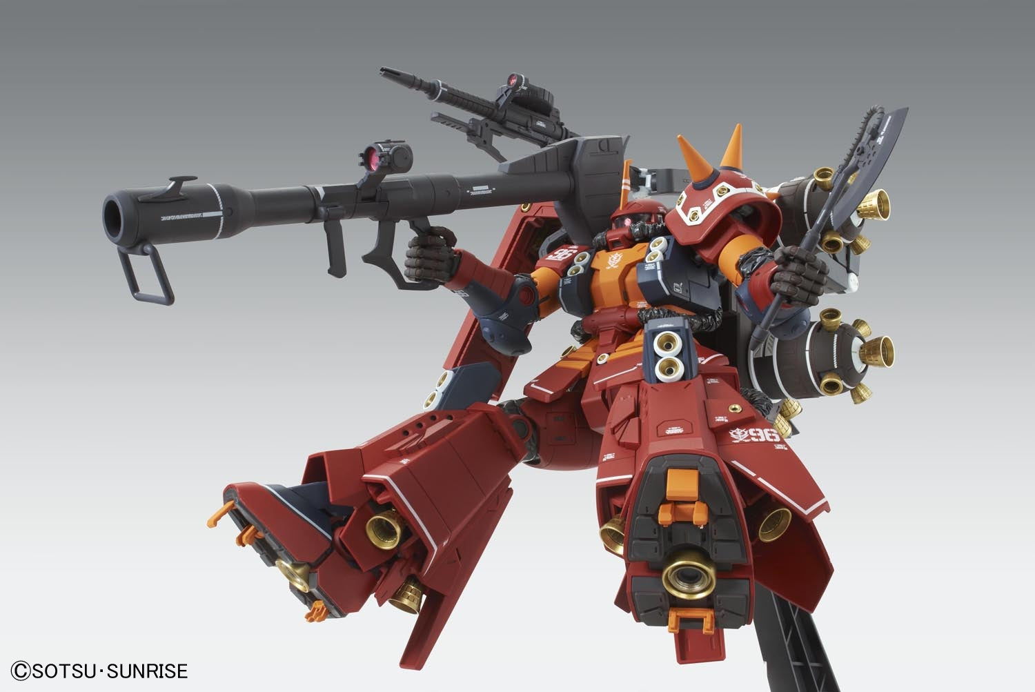 GUNDAM - HOBBY KIT MG 1/100 - ZAKU HIGH MOBILITY TYPE PSYCHO ZAKU VER.KA (GUNDAM THUNDERBOLT)