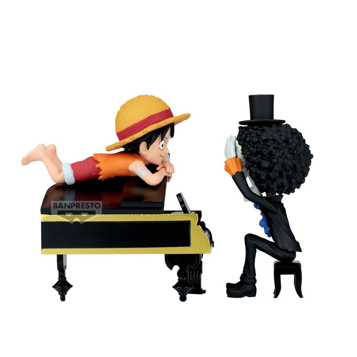 ONE PIECE - WORLD COLLECTABLE FIGURE LOG STORIES - MONKEY D. LUFFY & BROOK