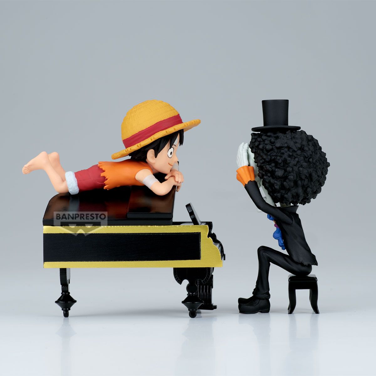 ONE PIECE - WORLD COLLECTABLE FIGURE LOG STORIES - MONKEY D. LUFFY & BROOK