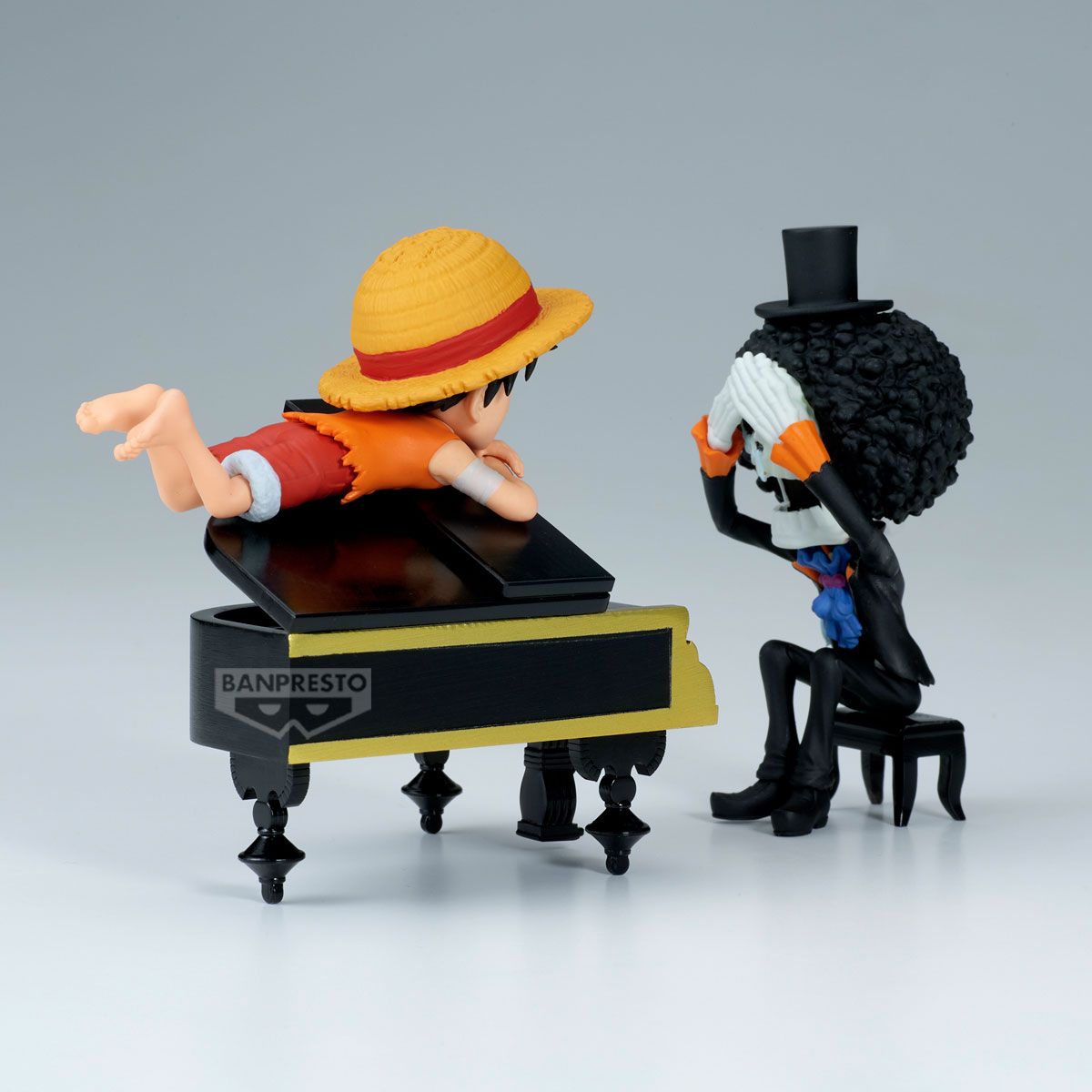 ONE PIECE - WORLD COLLECTABLE FIGURE LOG STORIES - MONKEY D. LUFFY & BROOK