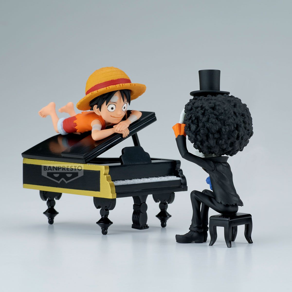 ONE PIECE - WORLD COLLECTABLE FIGURE LOG STORIES - MONKEY D. LUFFY & BROOK