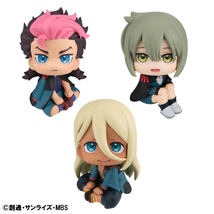 Mobile Suit Gundam: The Witch from Mercury - Look Up Series - Guel Jeturk & Elan Ceres & Shaddiq Zenelli Set with Gift