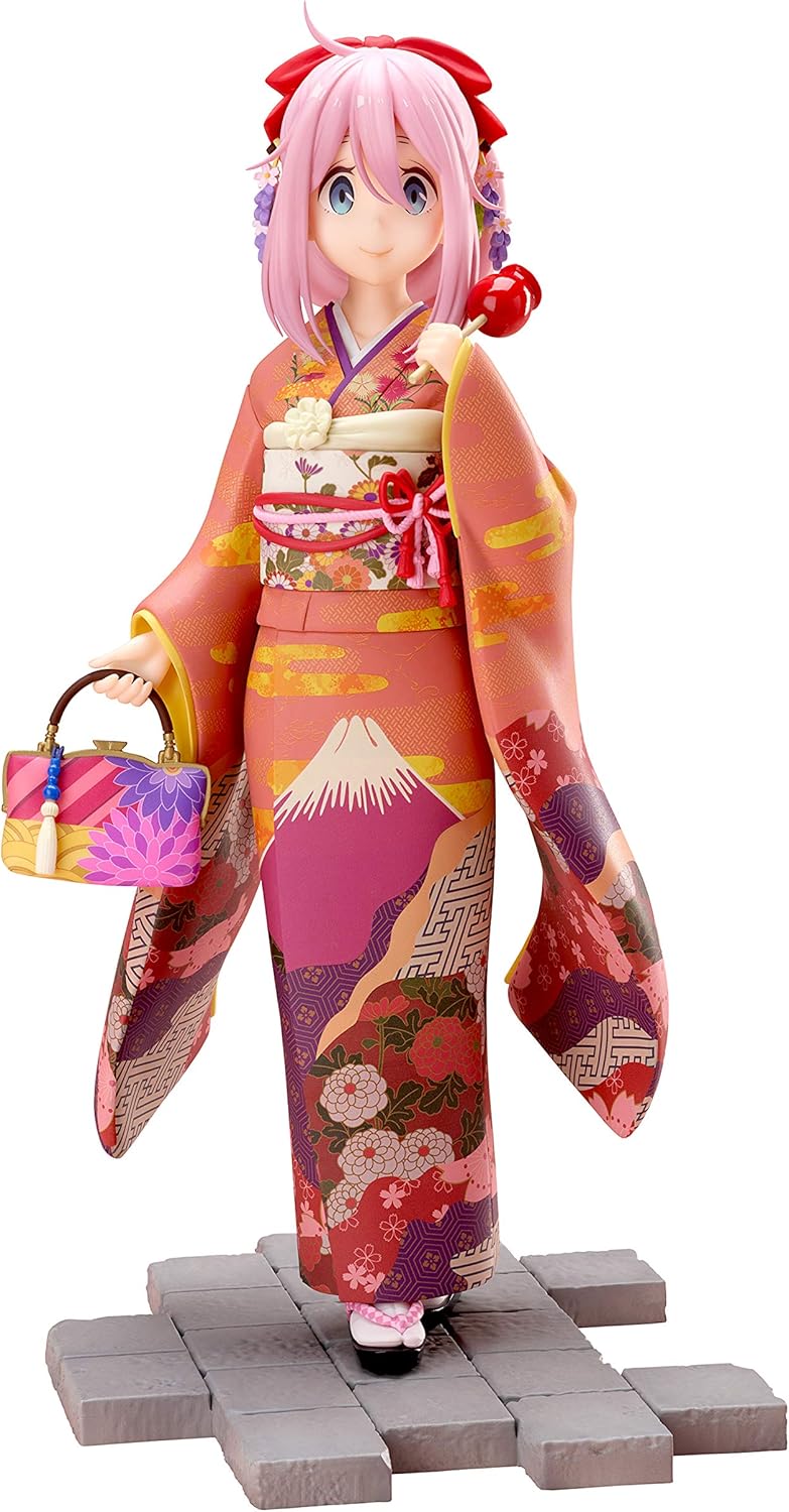 Yuru Camp: Nadeshiko Kagamihara - Furisode Ver. 1/7 Scale Figure