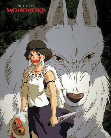 85 - Princess Mononoke Poster mini