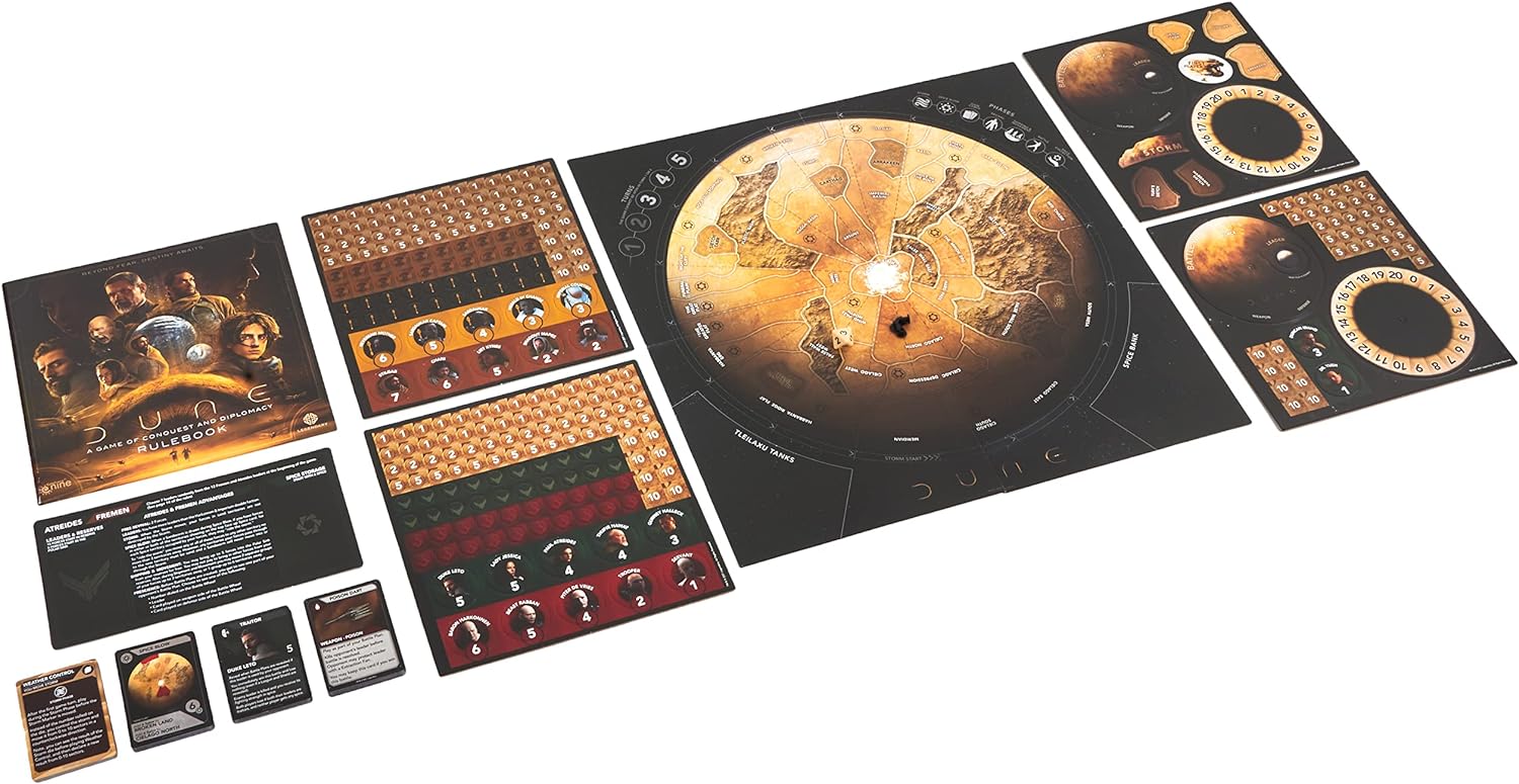 Dune (2021) - A Game of Conquest and Diplomacy Film Version Board Game