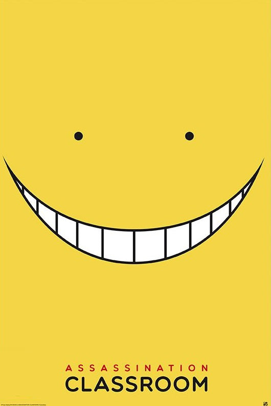 16 - Assassination Classroom Koro Smile Poster