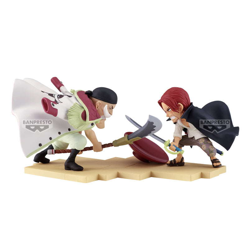 One Piece World Collectable Figure Log Stories Edward Newgate Vs Shanks