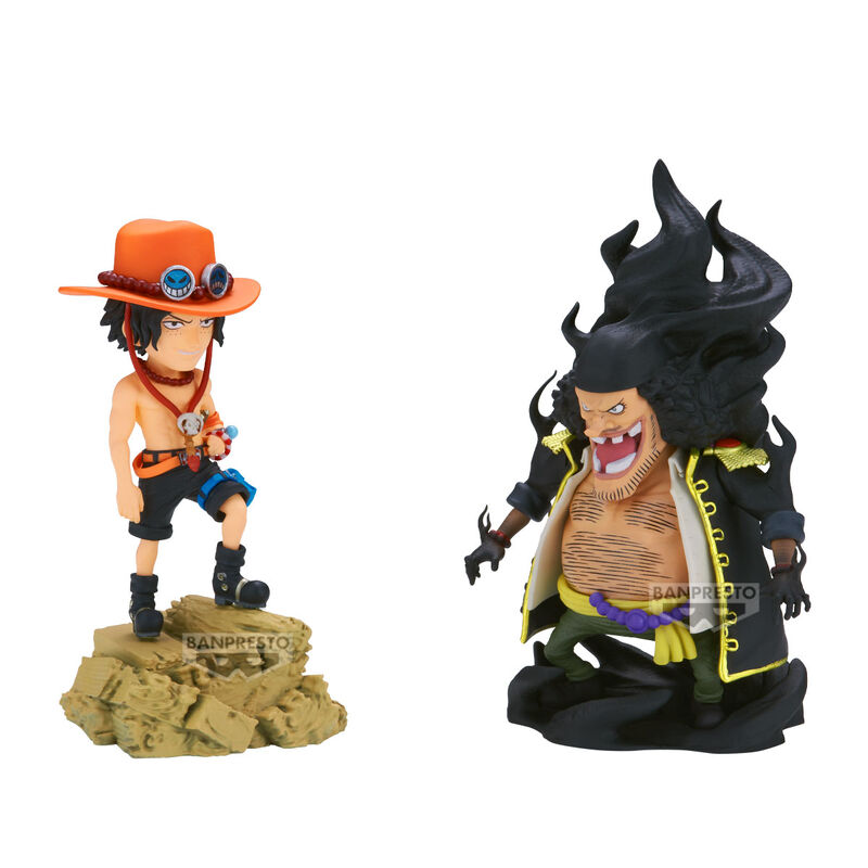 One Piece World Collectable Figure Log Stories Portgas D. Ace Vs Marshall D. Teach