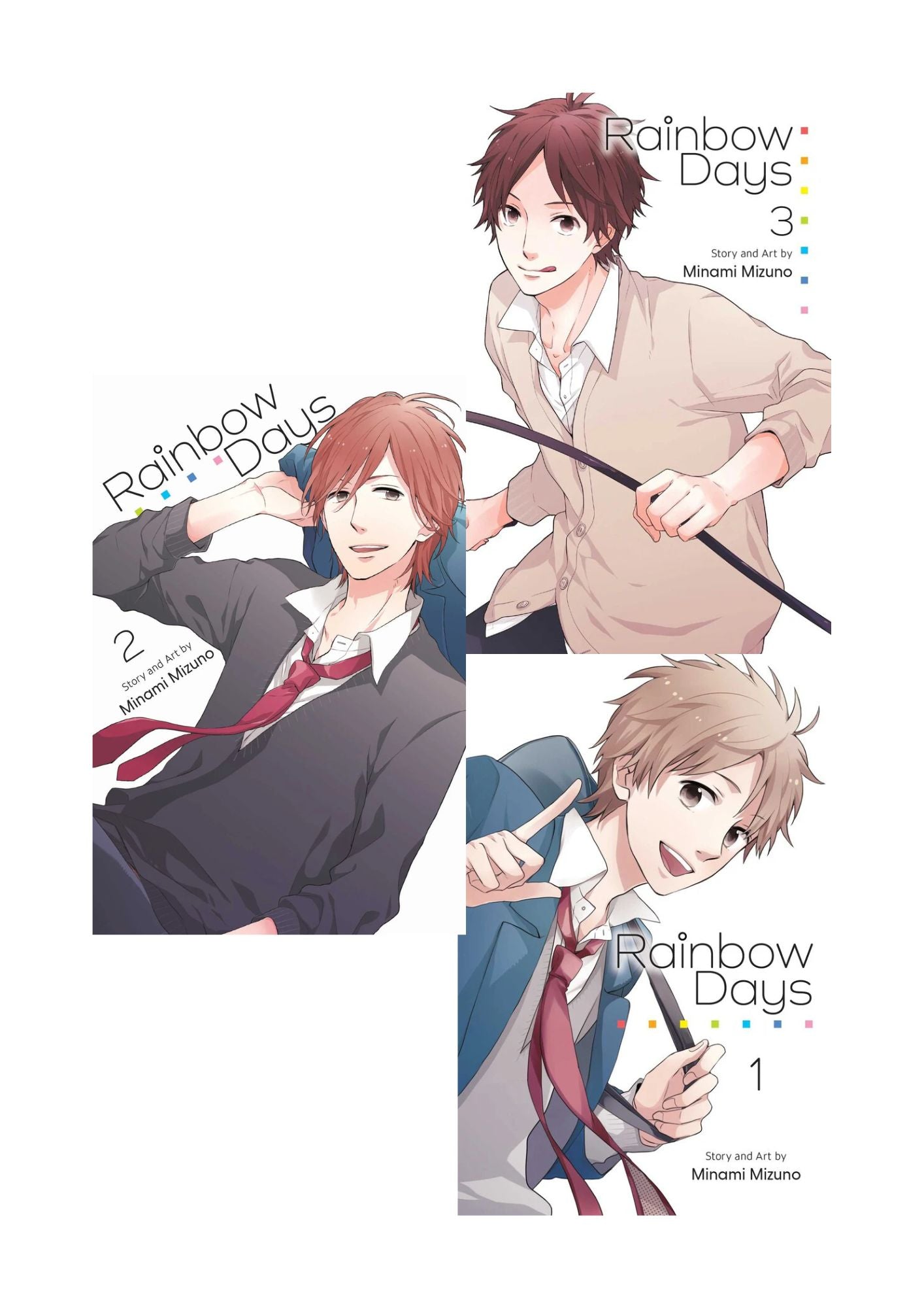 Rainbow Days, Vol. 1-3 Manga Bundle