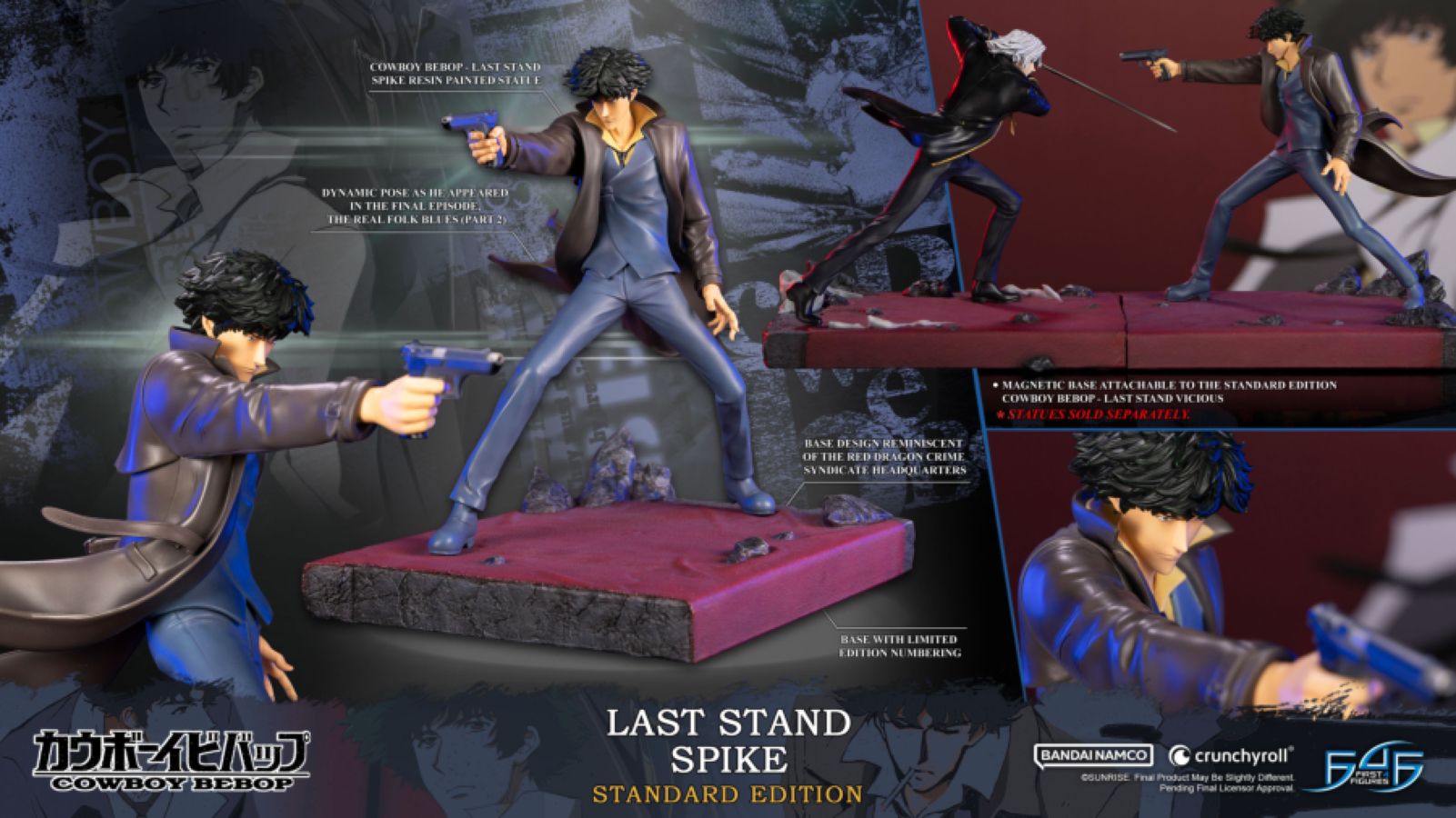 Cowboy Bebop - Last Stand Vicious Statue