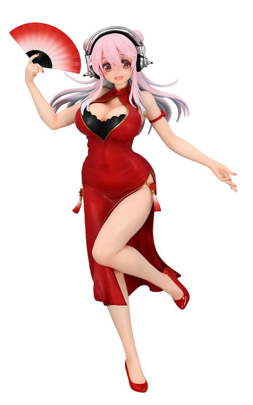 Super Sonico Trio Try It Figure China Dress Version