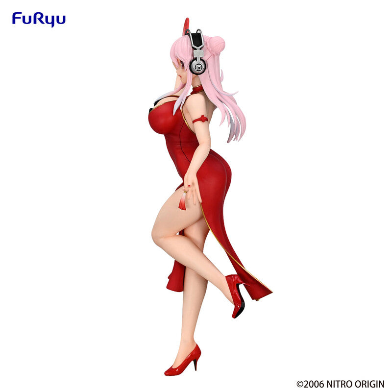 Super Sonico Trio Try It Figure China Dress Version