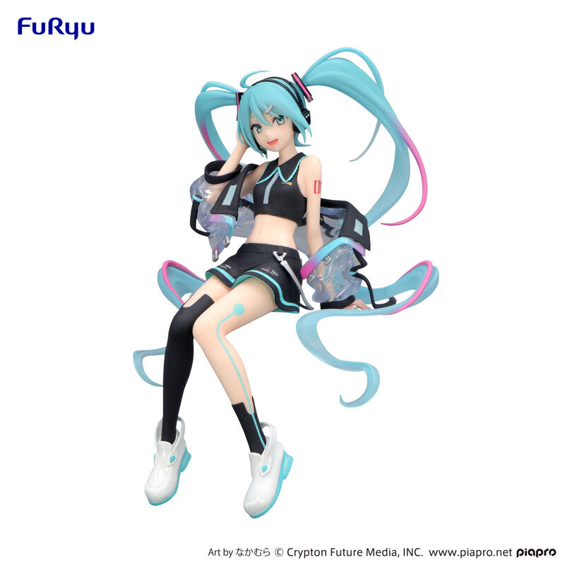 Hatsune Miku: Noodle Sitting Figure -Neon Cyber-