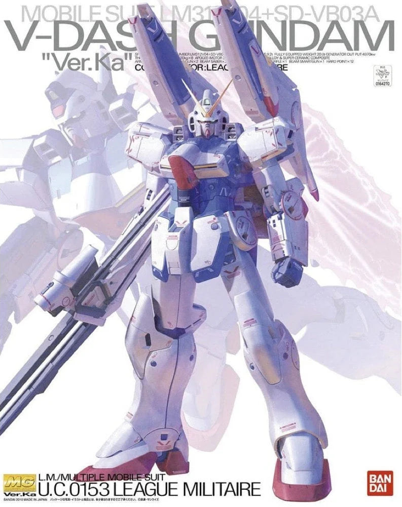 Bandai MG 1/100 : LM312V04+SD-VB03A V-Dash Gundam Ver.Ka