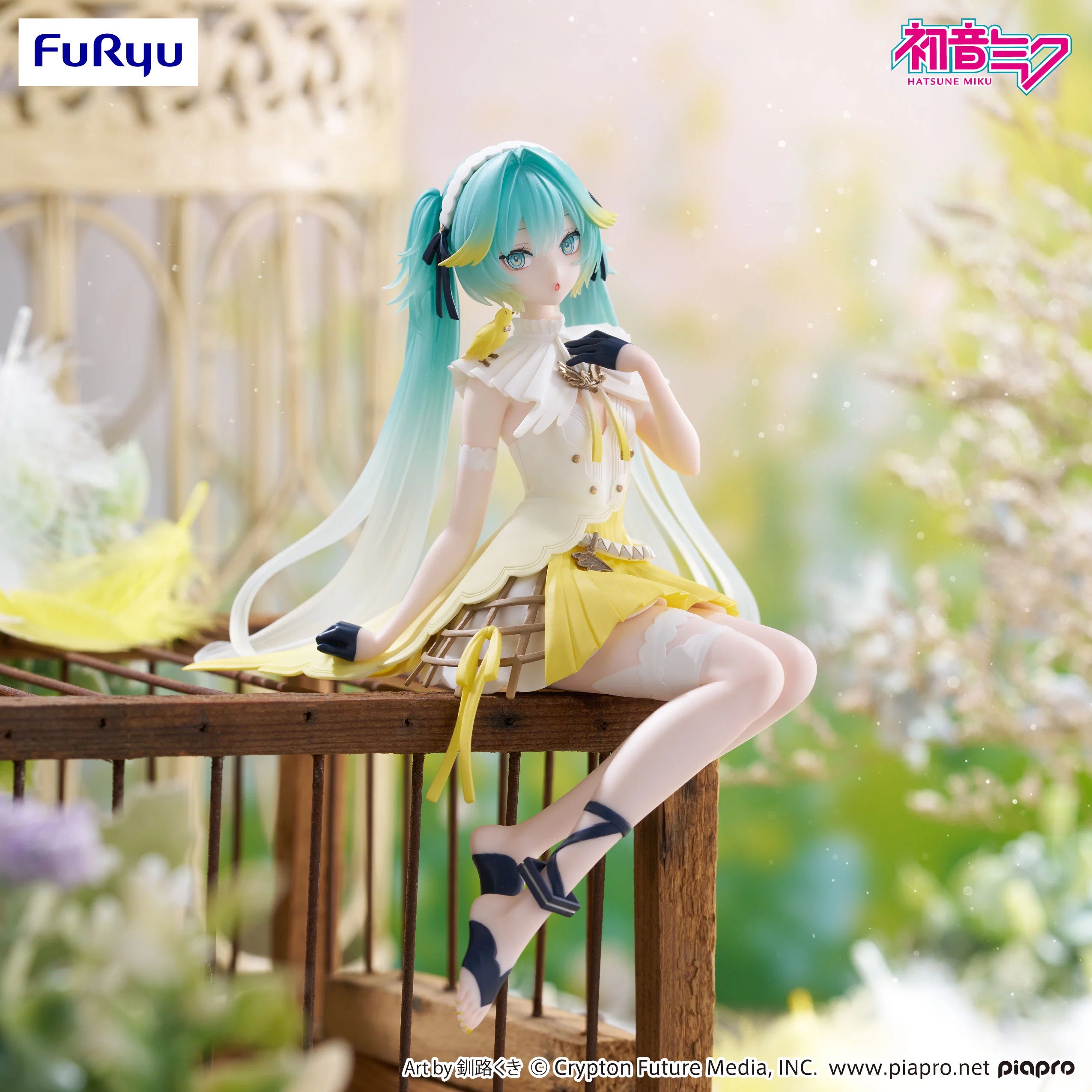 Hatsune Miku Canary Bird Noodle Stopper Figure