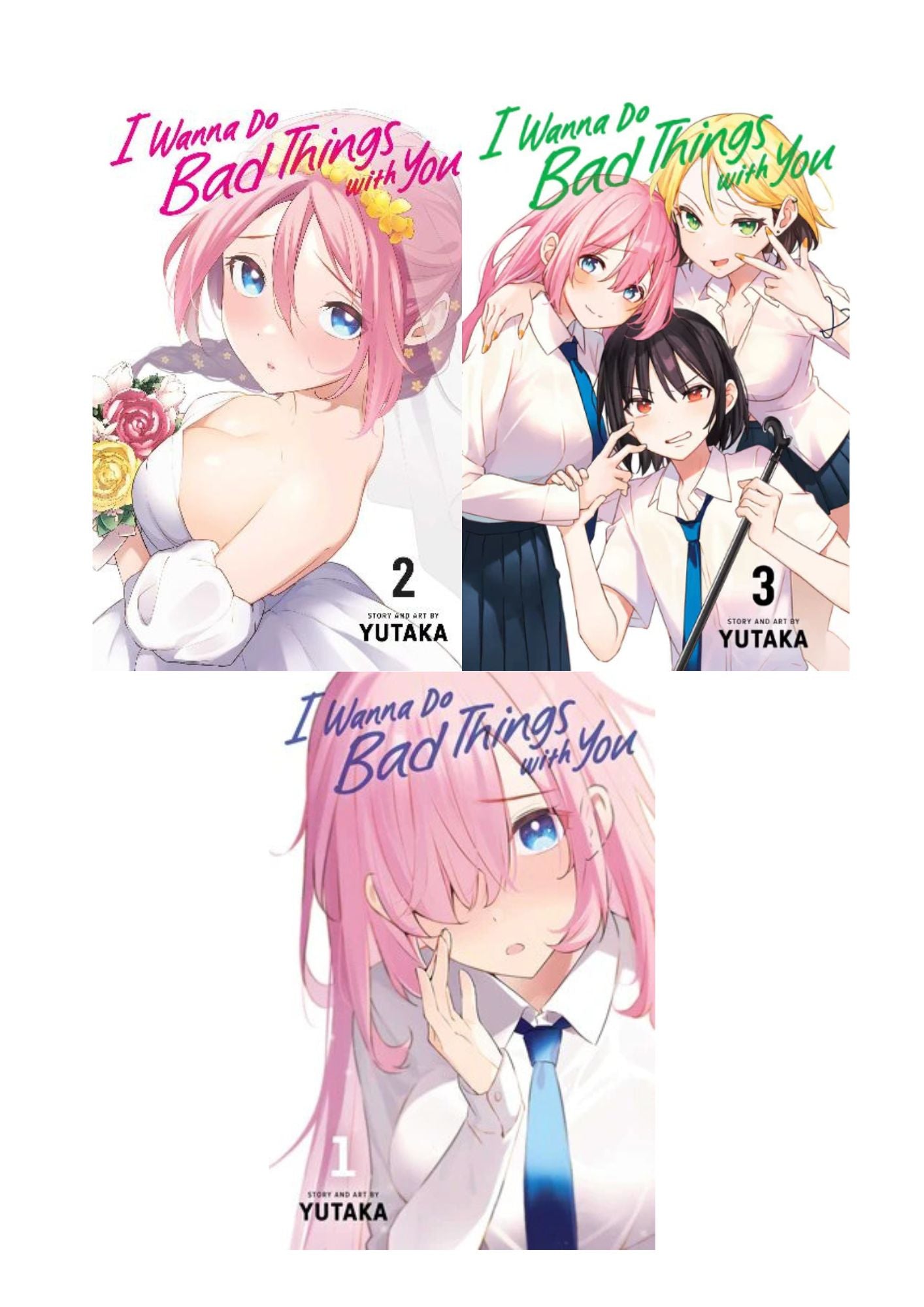 I Wanna Do Bad Things with You, Vol. 1-3 Manga Bundle