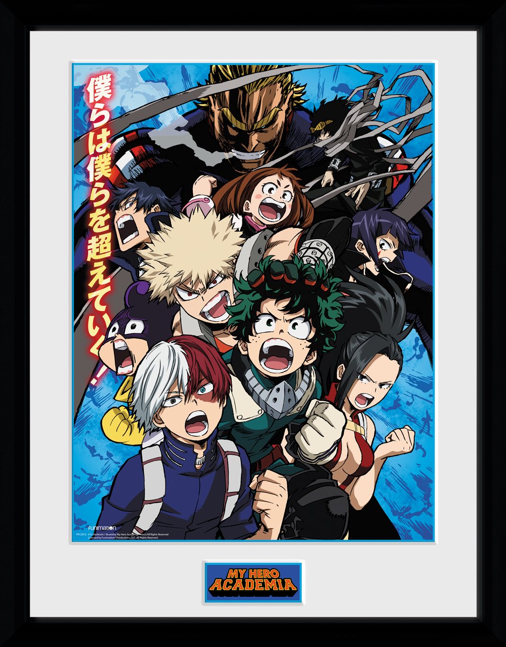 My Hero Academia S2 Framed Collector Print