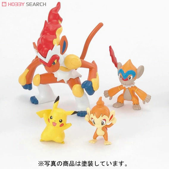 POKEMON - MODEL KIT - INFERNAPE EVOLUTION SET