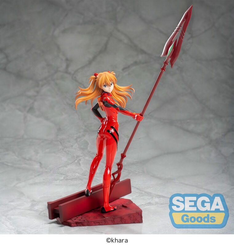 Rebuild of Evangelion: Luminasta Asuka Shikinami Langley X Spear of Cassius Figure