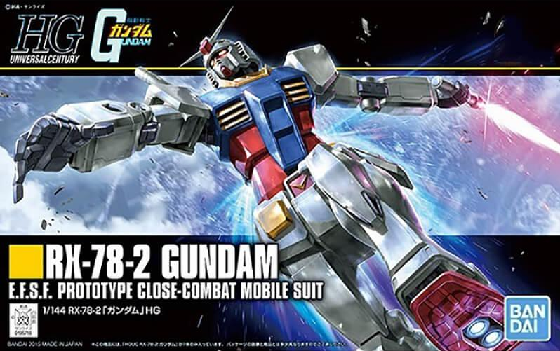 HGUC GUNDAM - HOBBY KIT 1/144 - RX-78-2