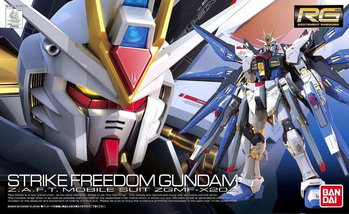 RG GUNDAM - 1/144 ZGMF-X20A - STRIKE FREEDOM GUNDAM