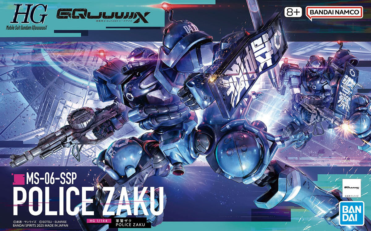 Bandai HG 1/144:MS-06-SSP Police Zaku