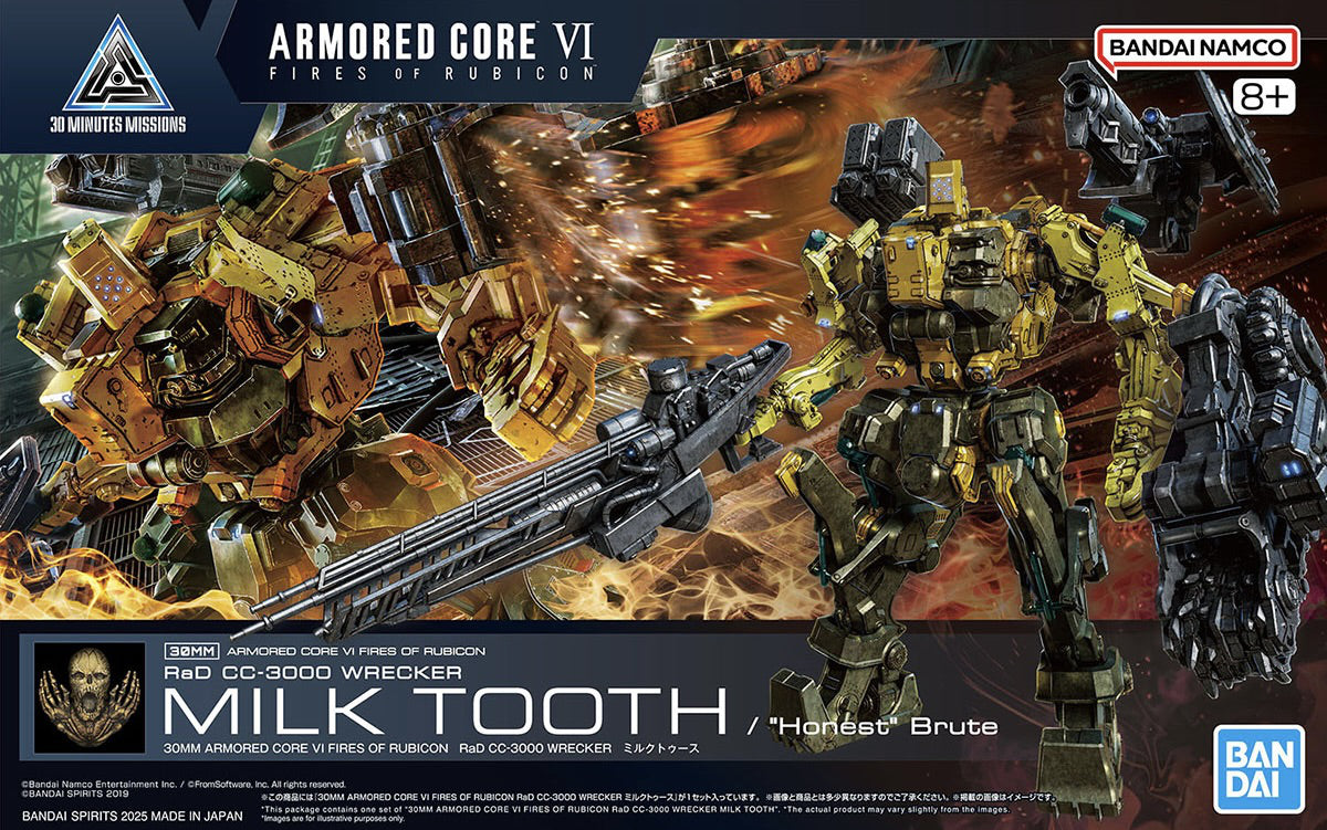 Bandai 30MM: Armored Core VI Fires Of Rubicon RaD CC-3000 Wrecker MilkTooth/ Honest Brute