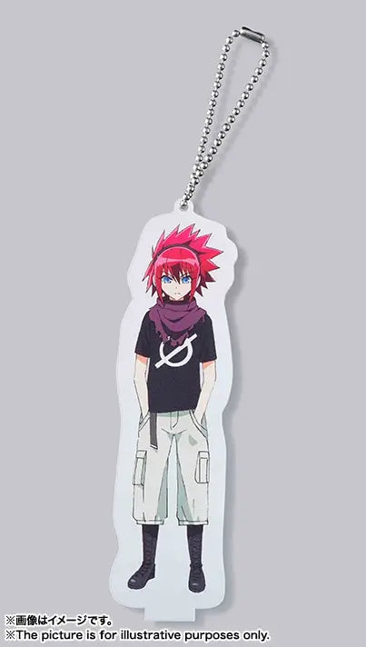 TWIN STAR EXORCISTS - SHIMON IKARUGA ACRYLIC STAND KEY RING