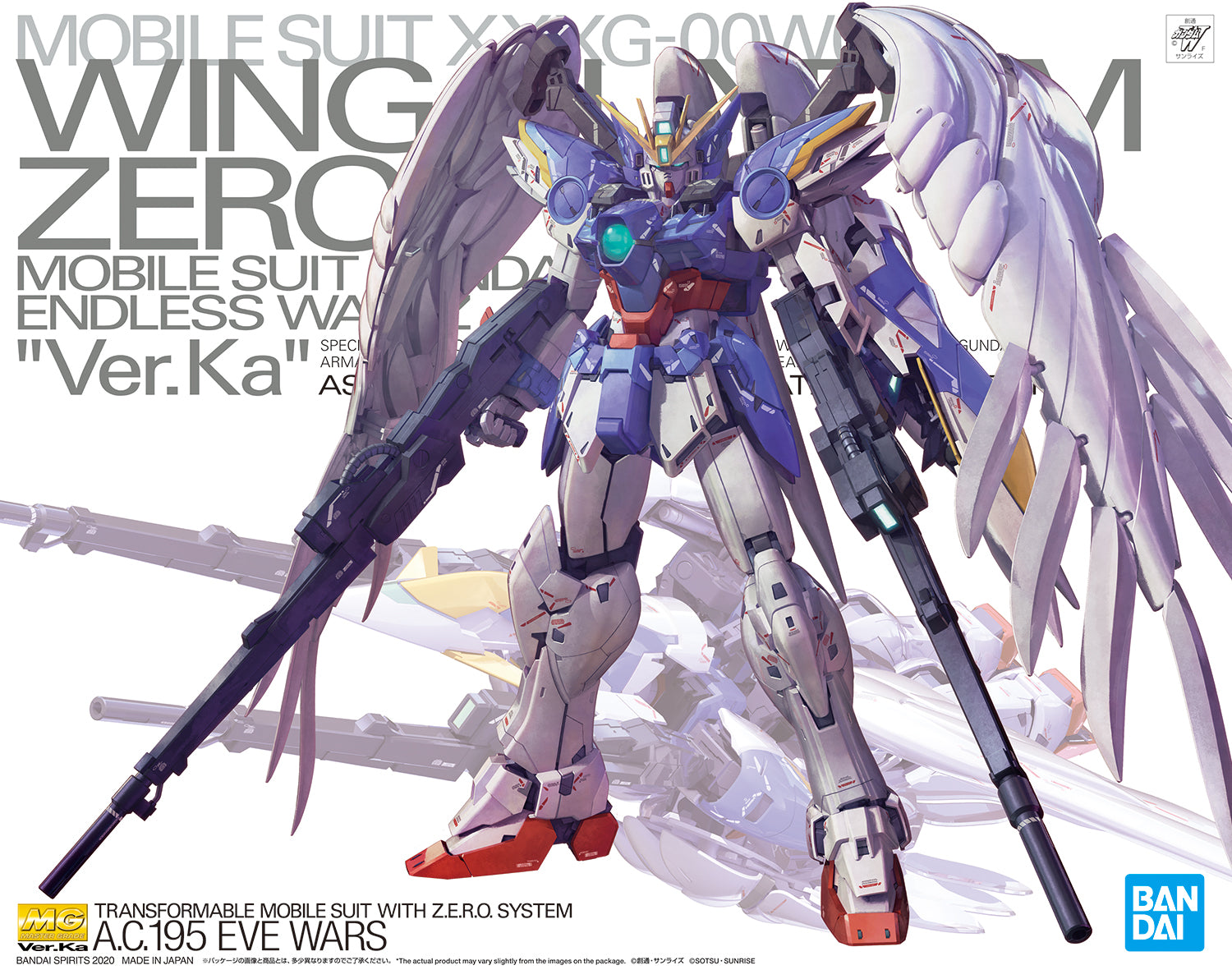 Bandai MG 1/100 : XXXG-00W0 Wing Gundam Zero EW Ver.KA