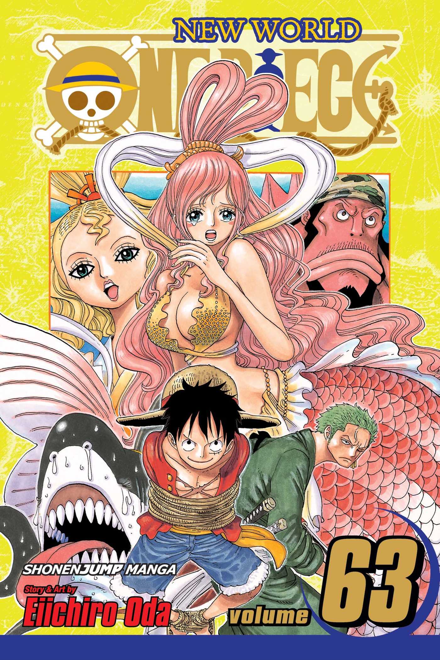 ONE PIECE ワンピース 1〜63巻(56巻欠品)＋YELLOWまとめ売り One Piece, Vol. 63
