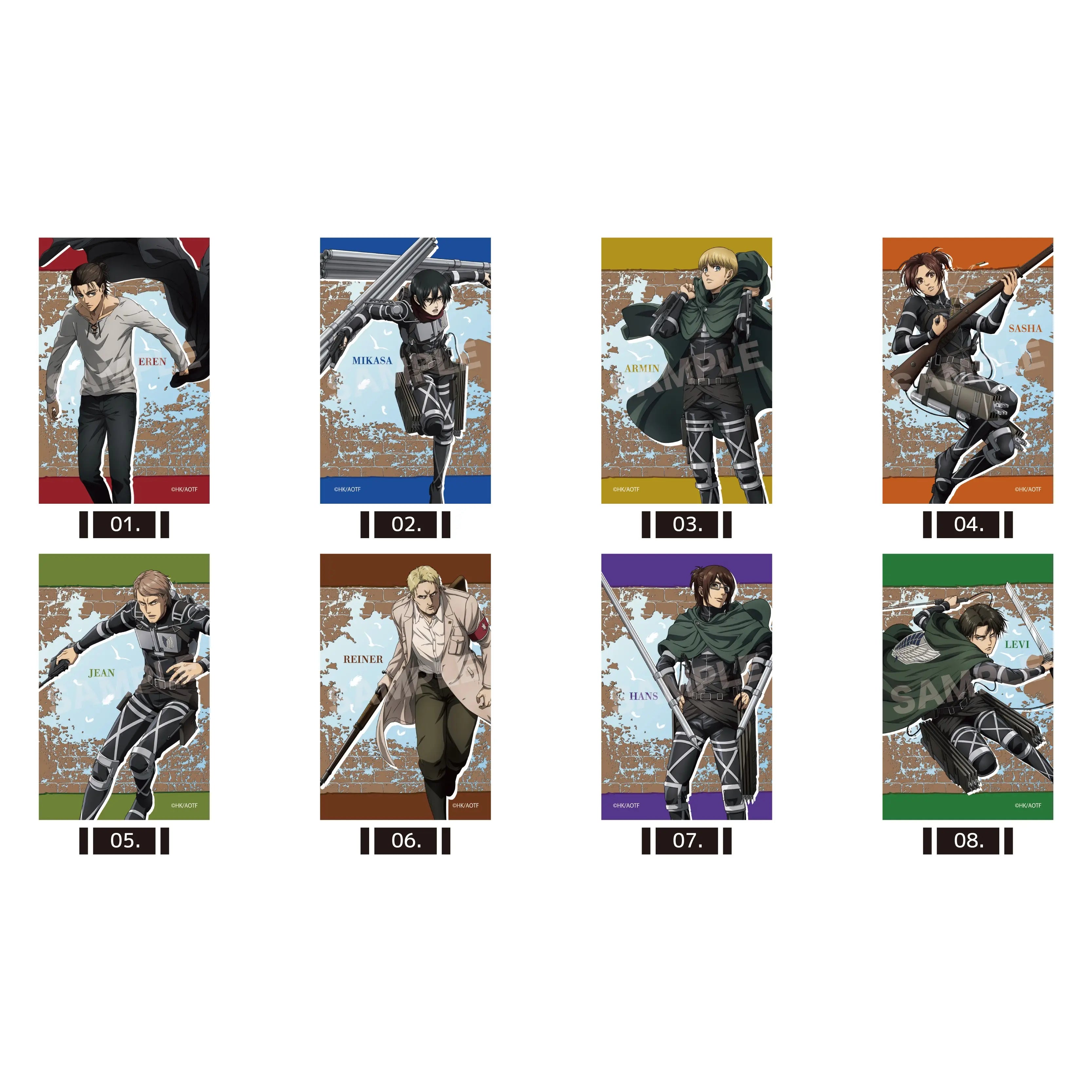 Attack on Titan Satin Fabric Sticker 01 Vol. 1