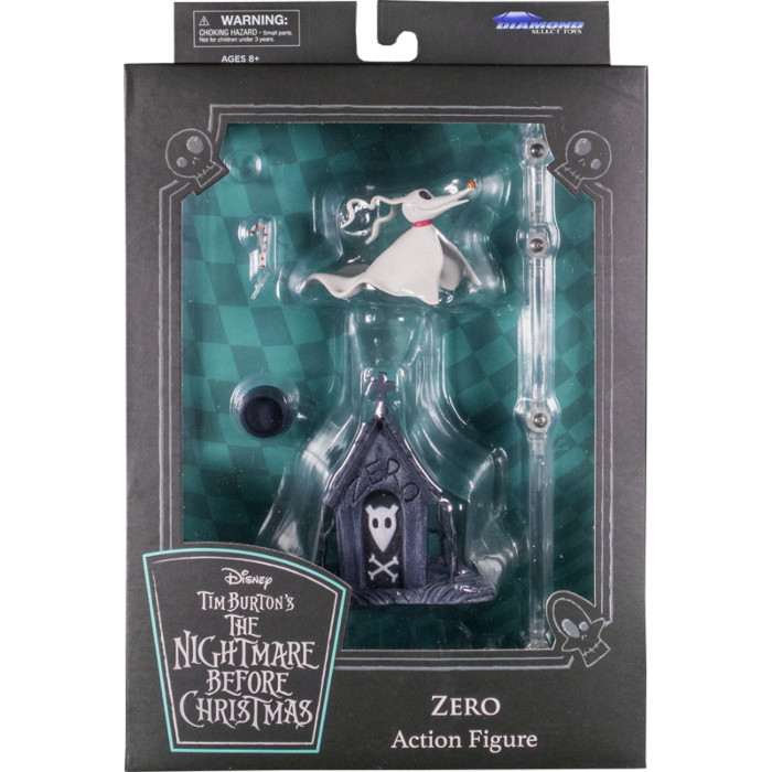 The Nightmare Before Christmas - Zero 7" Scale Action Figure ('Best of' Series 3)