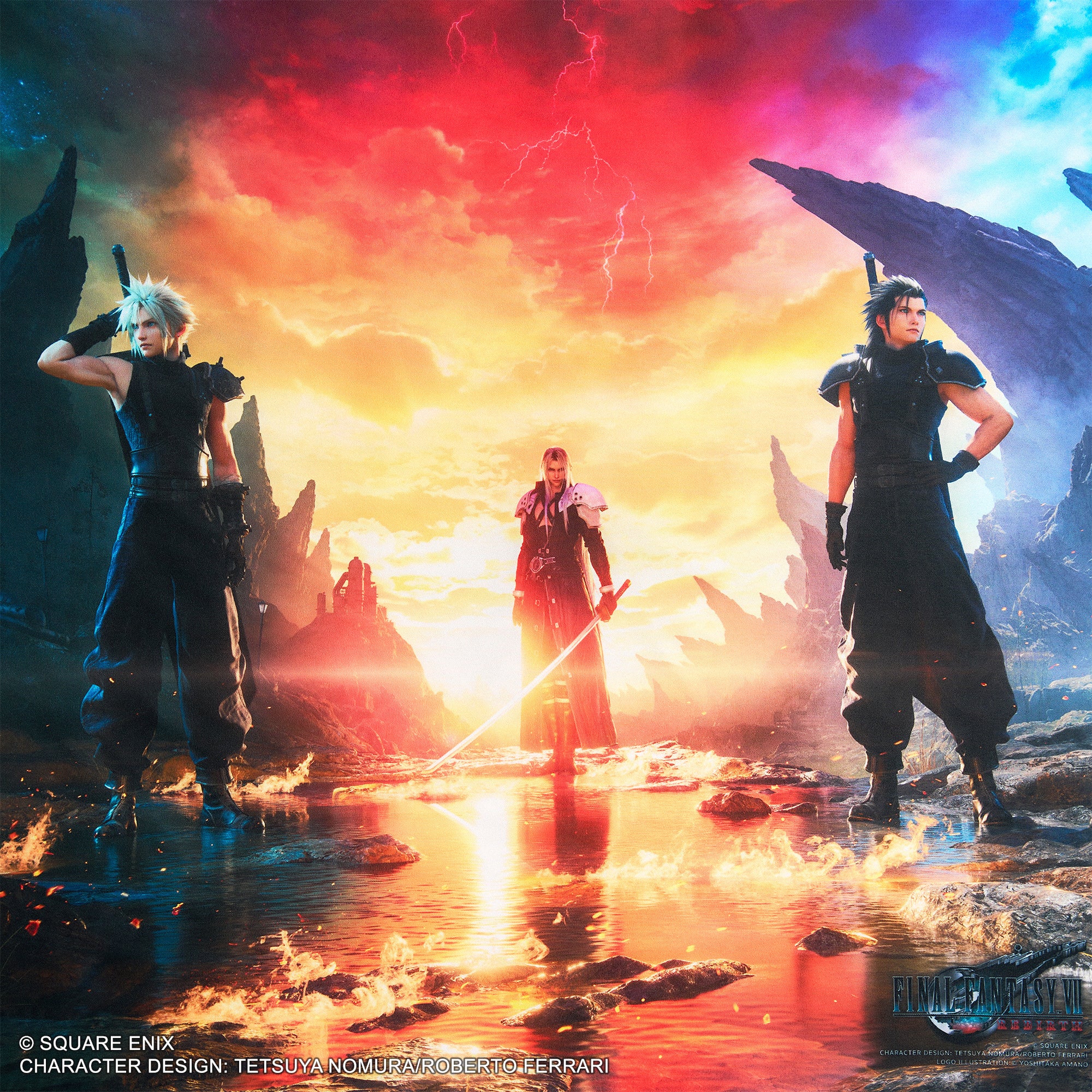 FINAL FANTASY VII REBIRTH - WALL SCROLL