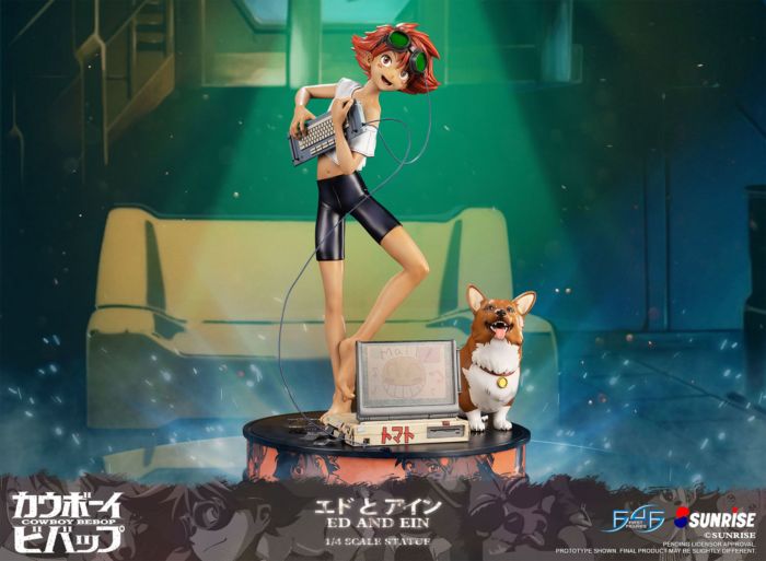 Cowboy Bebop - Ed & Ein Statue