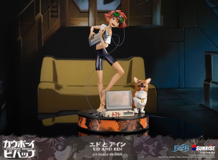 Cowboy Bebop - Ed & Ein Statue