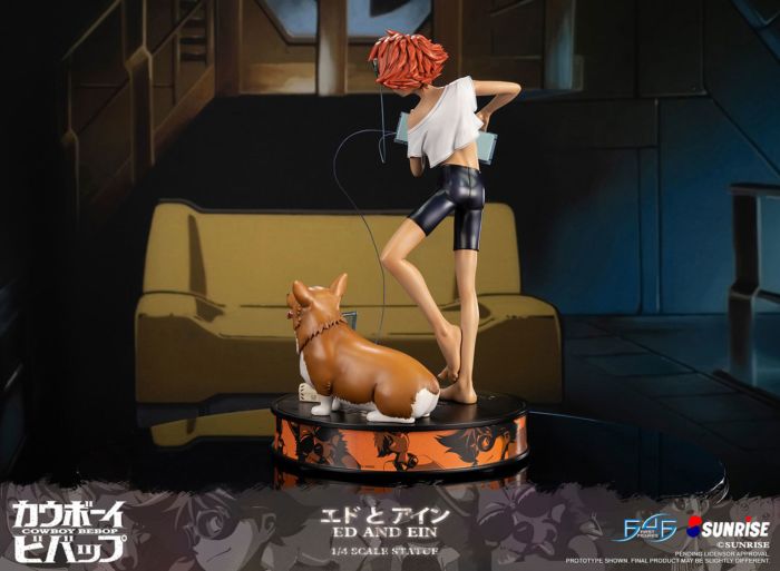 Cowboy Bebop - Ed & Ein Statue