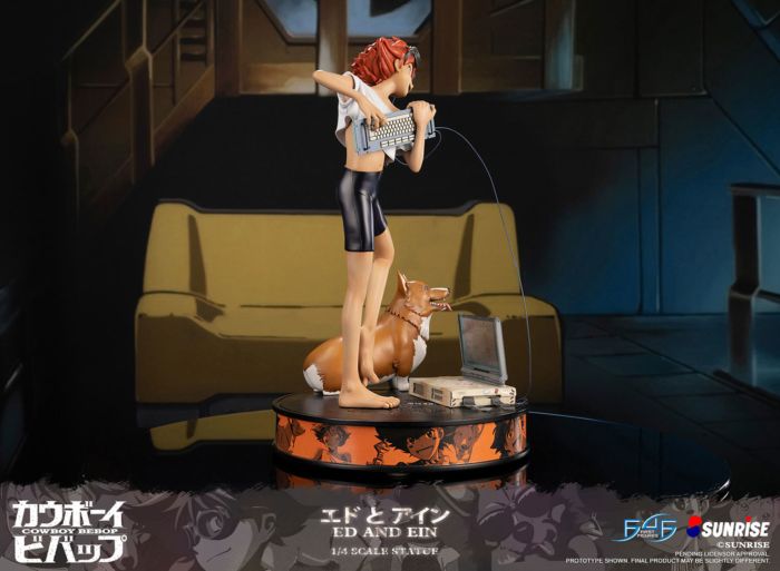 Cowboy Bebop - Ed & Ein Statue