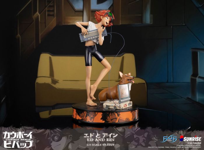 Cowboy Bebop - Ed & Ein Statue