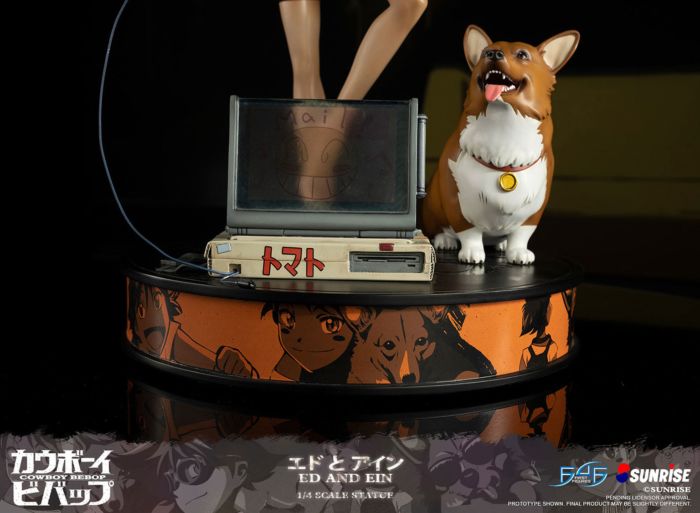 Cowboy Bebop - Ed & Ein Statue