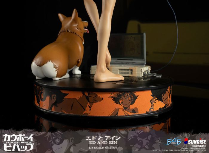 Cowboy Bebop - Ed & Ein Statue