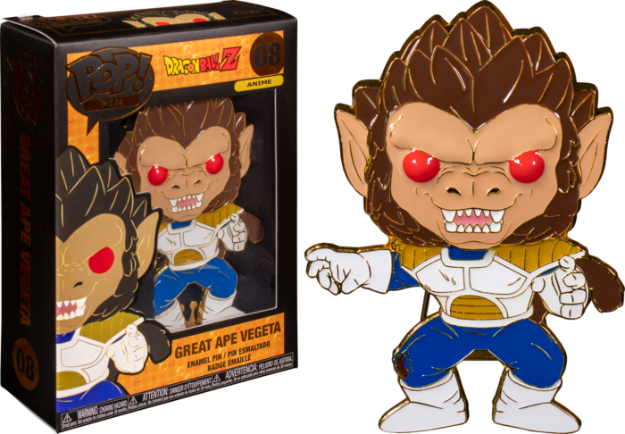 Dragon Ball Z - Great Ape Vegeta 4” Pop! Enamel Pin