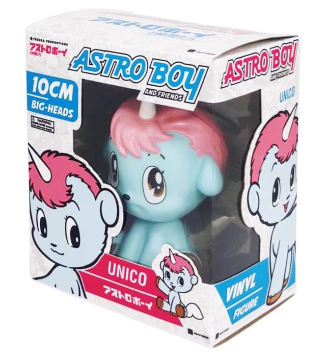 Astro Boy and Friends - Unico Big-Heads 4” Vinyl Figure