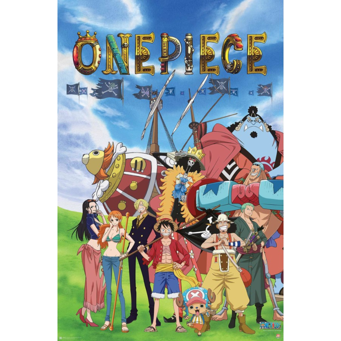 3 - One Piece - Boat Poster