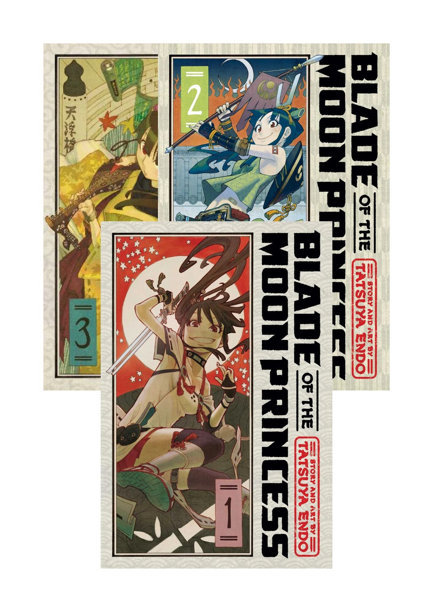 Blade of the Moon Princess, Vol. 1-3 Manga Bundle