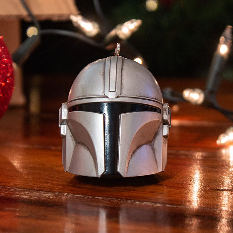 Star Wars The Mandalorian Helmet Christmas Ornament